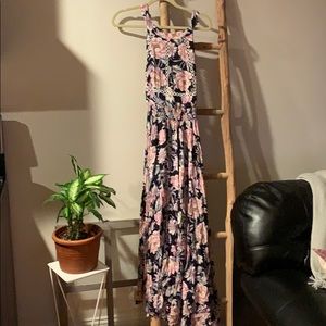 New with tags floral dress open back